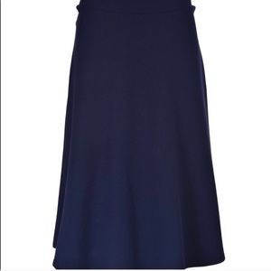 Junee ponte navy skirt NWT uniform medium